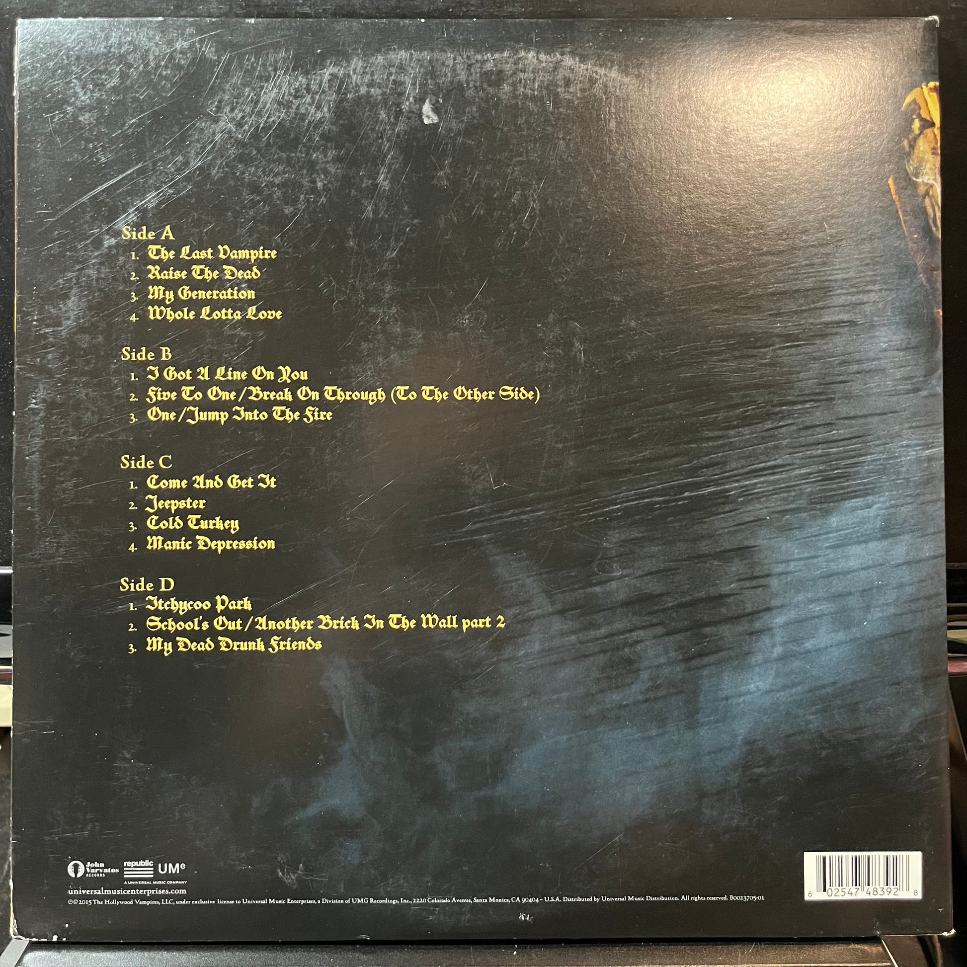Hollywood Vampires - Hollywood Vampires (VINYL 2xLP) | USED - METAL / USED *NEAR MINT-*