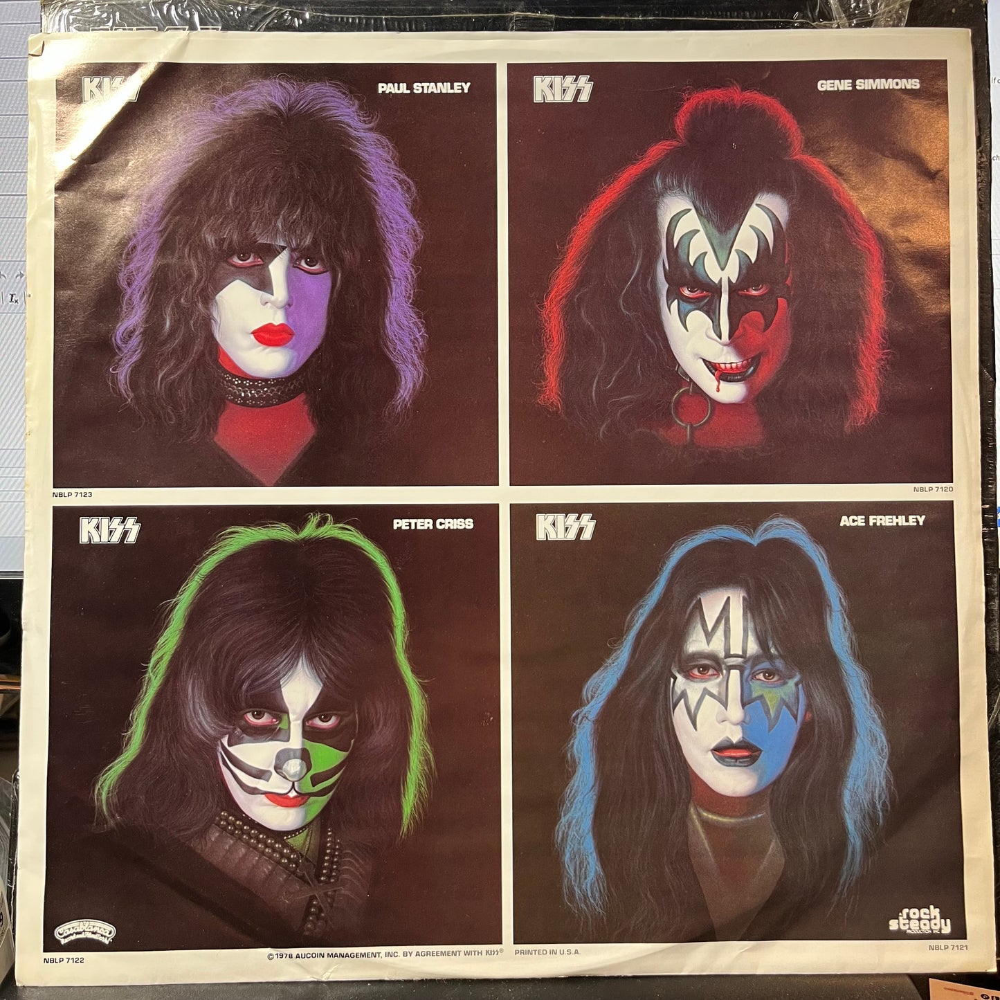 Paul Stanley (VINYL & POSTER) | Near Mint- (NM-) Near Mint (NM or M-) - METAL / USED *NEAR MINT-*