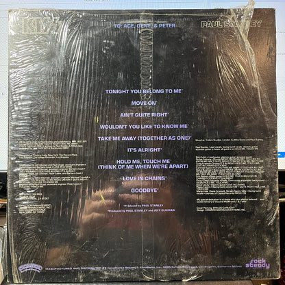 Paul Stanley (VINYL & POSTER) | Near Mint- (NM-) Near Mint (NM or M-) - METAL / USED *NEAR MINT-*