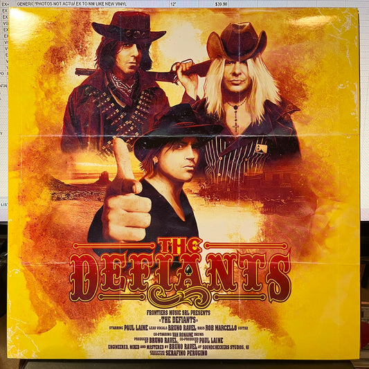 The Defiants (2xYELLOW VINYL) | Near Mint (NM or M-) Near Mint (NM or M-) - METAL / USED *NEAR MINT+*
