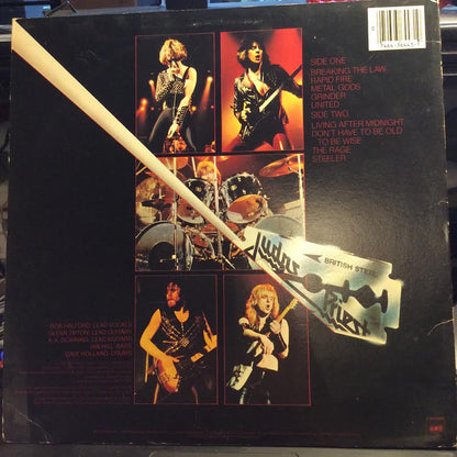 British Steel (VINYL) | Near Mint- (NM-) Excellent+ (EX+) - METAL / USED *NEAR MINT-*