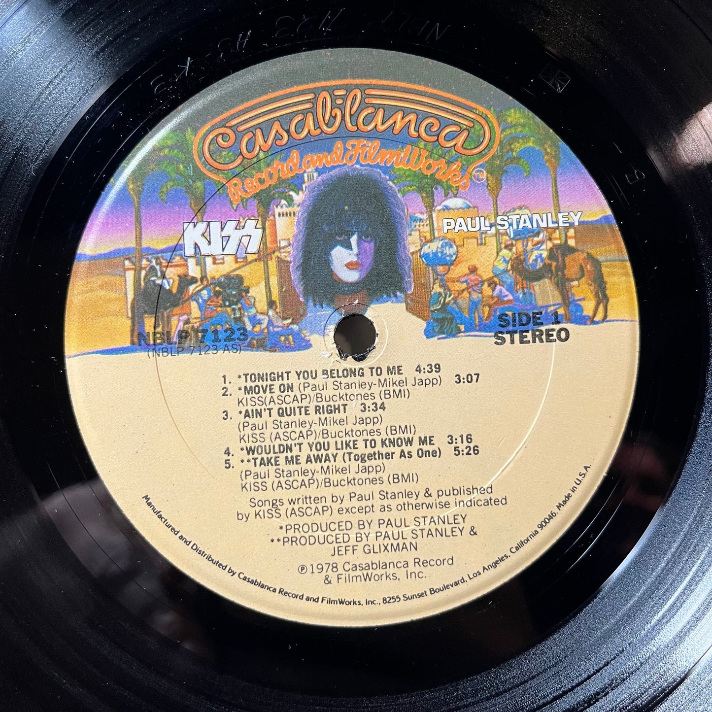 Paul Stanley (VINYL & POSTER) | Near Mint- (NM-) Near Mint (NM or M-) - METAL / USED *NEAR MINT-*