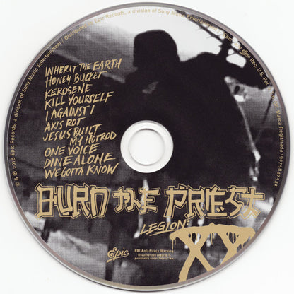 Burn The Priest - Legion: XX | Near Mint (NM) Near Mint (NM) - METAL / USED *NEAR MINT/CD*