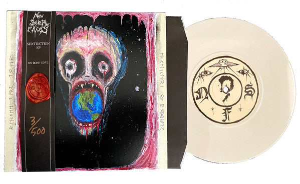 New Skeletal Faces - Sextinction *7"* | Near Mint (NM) Near Mint (NM) - METAL / USED *NEAR MINT/COLOR*