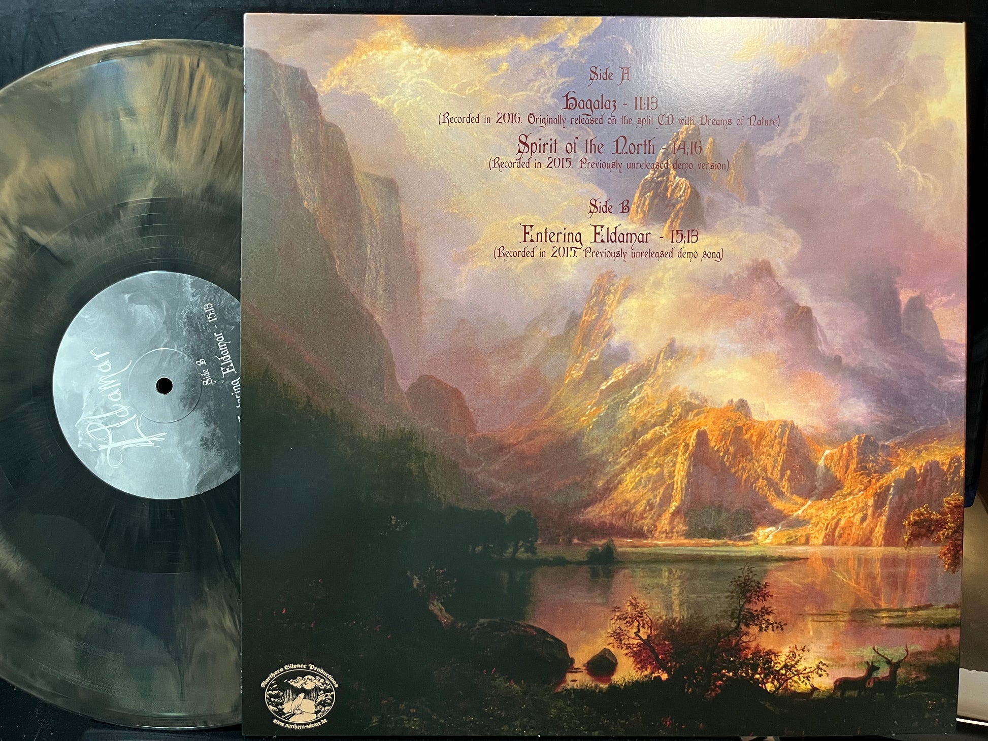 Eldamar - Lost Songs From The Ancient Land (ORANGE & BLACK GALAXY VINYL LP NORTHERN SILENCE PRODUCTIONS NSP280 2023) | USED Near Mint (NM or M-) Near Mint (NM) - METAL / USED *NEAR MINT/COLOR*