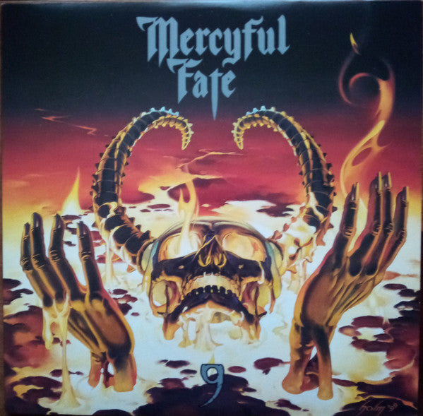 Mercyful Fate - 9 (RED SMOKE VINYL LP METAL BLADE 039842521916 2023) | Near Mint (NM or M-) Near Mint (NM) - METAL / USED *NEAR MINT/COLOR*