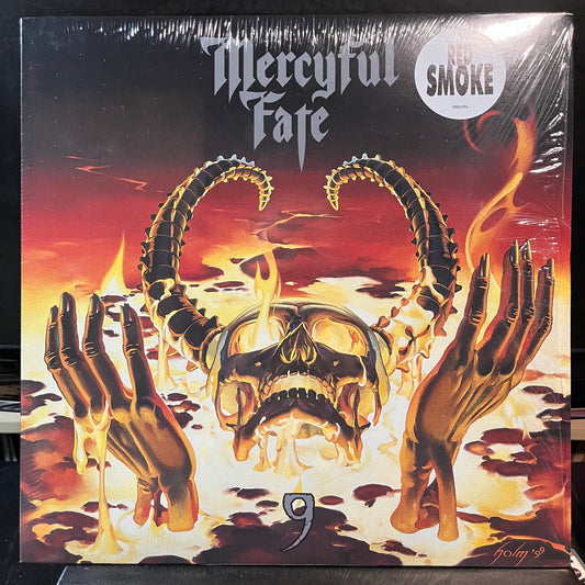 Mercyful Fate - 9 (RED SMOKE VINYL LP METAL BLADE 039842521916 2023) | Near Mint (NM or M-) Near Mint (NM) - METAL / USED *NEAR MINT/COLOR*