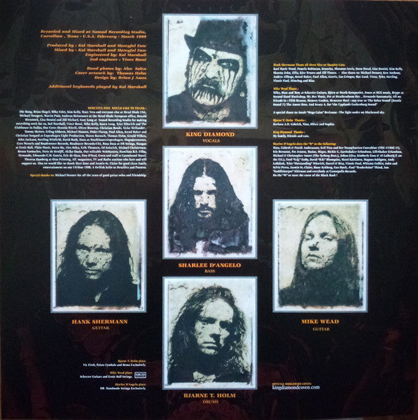 Mercyful Fate - 9 (RED SMOKE VINYL LP METAL BLADE 039842521916 2023) | Near Mint (NM or M-) Near Mint (NM) - METAL / USED *NEAR MINT/COLOR*