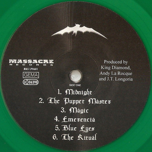 King Diamond - The Puppet Master (GREEN VINYL LP NUMBERED MASSACRE MAS LP0681 2010) | Near Mint (NM or M-) Near Mint (NM) - METAL / USED *NEAR MINT/COLOR*