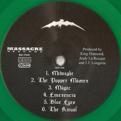 King Diamond - The Puppet Master (GREEN VINYL LP NUMBERED MASSACRE MAS LP0681 2010) | Near Mint (NM or M-) Near Mint (NM) - METAL / USED *NEAR MINT/COLOR*