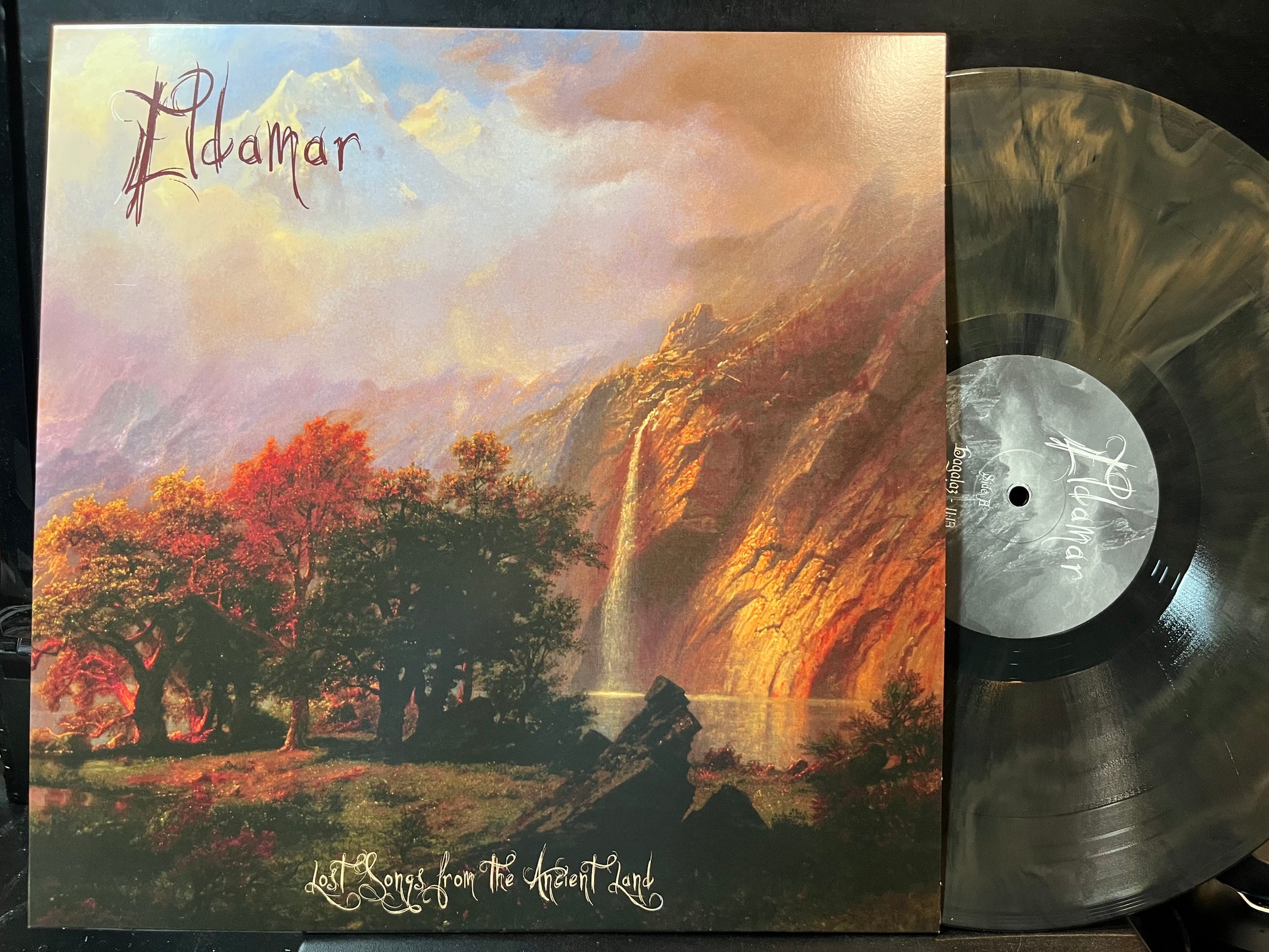 Eldamar - Lost Songs From The Ancient Land (ORANGE & BLACK GALAXY VINYL LP NORTHERN SILENCE PRODUCTIONS NSP280 2023) | USED Near Mint (NM or M-) Near Mint (NM) - METAL / USED *NEAR MINT/COLOR*
