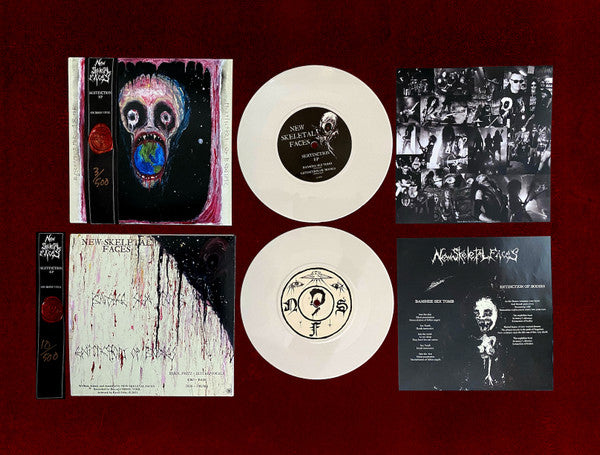 New Skeletal Faces - Sextinction *7"* | Near Mint (NM) Near Mint (NM) - METAL / USED *NEAR MINT/COLOR*