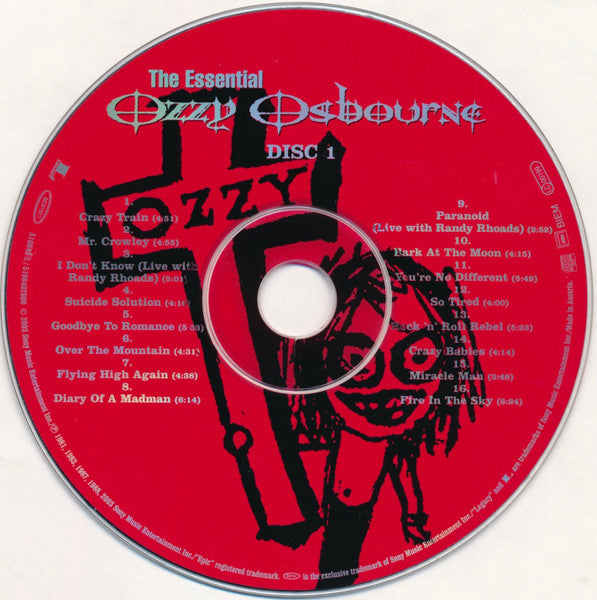 Ozzy Osbourne - No More Tears (PICTURE VINYL LP LEGACY 19439885321S1 2021) | USED Near Mint (NM or M-) Near Mint (NM) - METAL / USED *NEAR MINT/PICTURE*