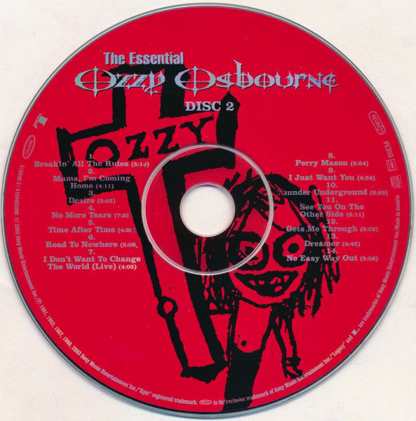 Ozzy Osbourne - No More Tears (PICTURE VINYL LP LEGACY 19439885321S1 2021) | USED Near Mint (NM or M-) Near Mint (NM) - METAL / USED *NEAR MINT/PICTURE*