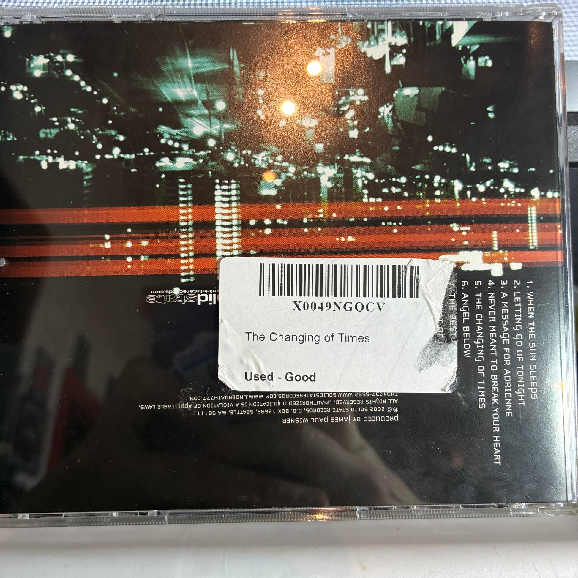 The Changing Of Times (CD) | Near Mint (NM or M-) Near Mint (NM or M-) - METAL / USED *NEAR MINT*