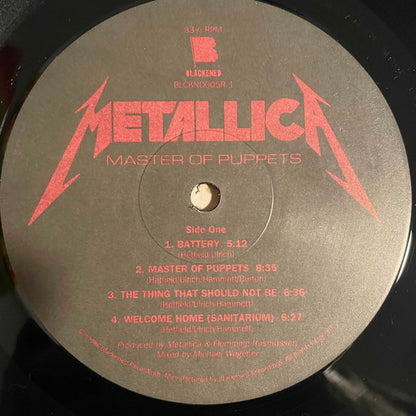 Master Of Puppets (VINYL) | Near Mint (NM or M-) Near Mint (NM or M-) - METAL / USED *NEAR MINT*