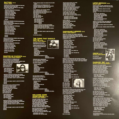 Master Of Puppets (VINYL) | Near Mint (NM or M-) Near Mint (NM or M-) - METAL / USED *NEAR MINT*