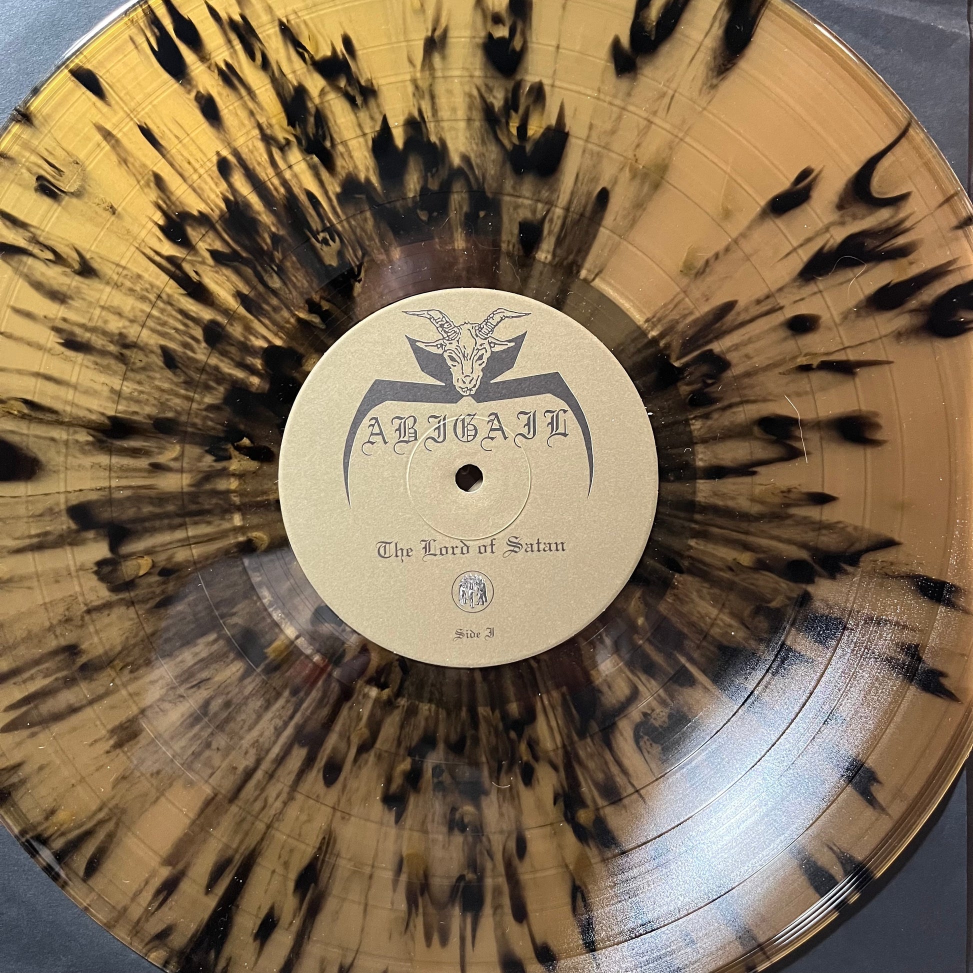 Abigail - The Lord Of Satan (YELLOW W BLACK SPLATTER VINYL 2xLP NUCLEAR WAR NOW! PRODUCTIONS ANTI-GOTH 188 2011) | USED Near Mint (NM or M-) Near Mint (NM) - METAL / USED *NEAR MINT*