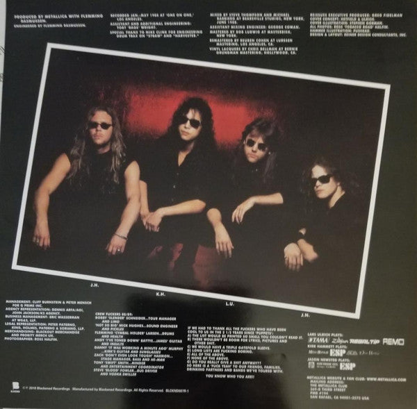 ...And Justice For All (2x VINYL) | Near Mint (NM or M-) - METAL / USED *NEAR MINT*