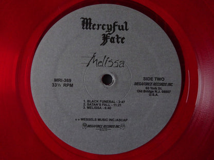 Melissa October 1983 (RED VINYL) | Near Mint (NM or M-) Near Mint (NM or M-) - METAL / USED *NEAR MINT*