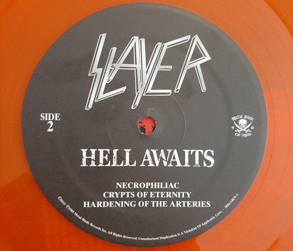 Hell Awaits (VINYL) | Near Mint (NM) Near Mint (NM) - METAL / USED *NEAR MINT*