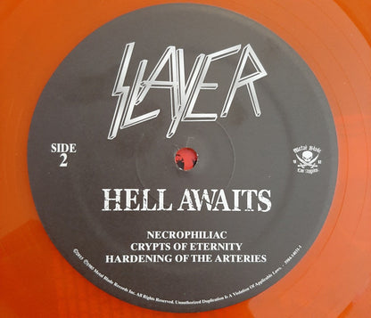 Hell Awaits (VINYL) | Near Mint (NM) Near Mint (NM) - METAL / USED *NEAR MINT*