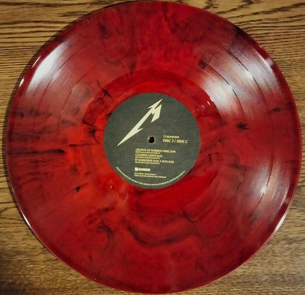 72 Seasons (2x RED & BLACK SPLATTER VINYL) | Near Mint (NM or M-) Near Mint (NM or M-) - METAL / USED *NEAR MINT*