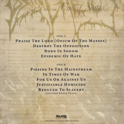 Destroy The Opposition (VINYL) | Near Mint (NM) Near Mint (NM) - METAL / USED *NEAR MINT*