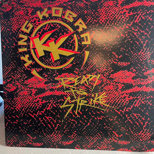 King Kobra (4) - Ready To Strike (VINYL LP Capitol Records ‎– ST-12386, EMI ‎– ST-12386) | NEW Near Mint (NM) Excellent (EX) - METAL / USED *NEAR MINT*