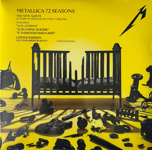 72 Seasons (2xMET CLUB SMOKY BLACK VINYL) | Near Mint (NM or M-) Near Mint (NM or M-) - METAL / USED *NEAR MINT*