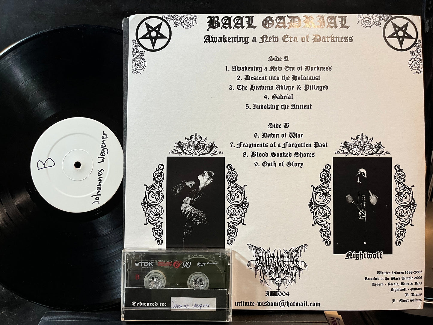 Baal Gadrial - Awakening A New Era Of Darkness (VINYL) | Near Mint (NM) Near Mint (NM) - METAL / USED *NEAR MINT*