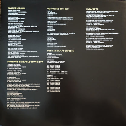 Ceremony And Devotion (VINYL) | Near Mint (NM or M-) Near Mint (NM or M-) - METAL / USED *NEAR MINT*