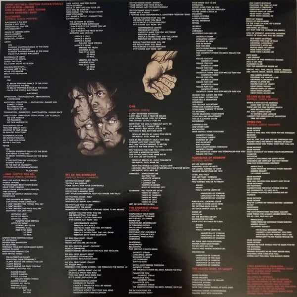 ...And Justice For All (2x VINYL) | Near Mint (NM or M-) - METAL / USED *NEAR MINT*