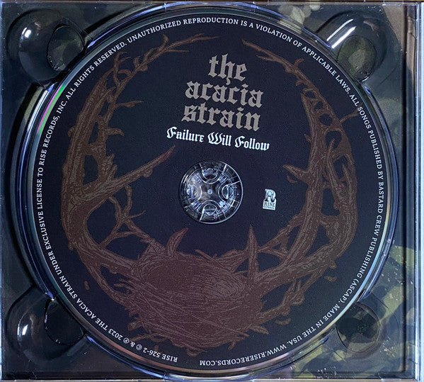 The Acacia Strain - Failure Will Follow (VINYL 2xLP RISE RISE 526-1 2023) | - METAL / USED *NEAR MINT*