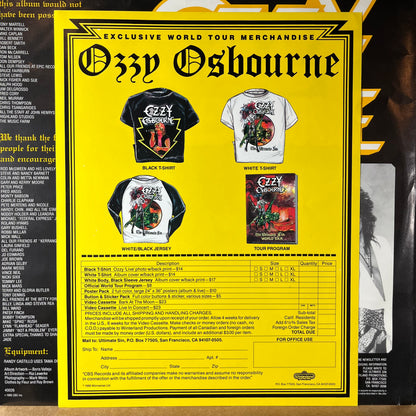 The Ultimate Sin (VINYL) | Near Mint (NM or M-) Excellent+ (EX+) - METAL / USED *NEAR MINT*