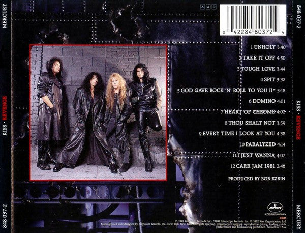 Revenge (CD) | Near Mint (NM) Near Mint (NM) - METAL / USED *NEAR MINT*
