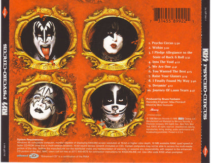 Psycho-Circus (CD) | Near Mint (NM) Near Mint (NM) - METAL / USED *NEAR MINT*