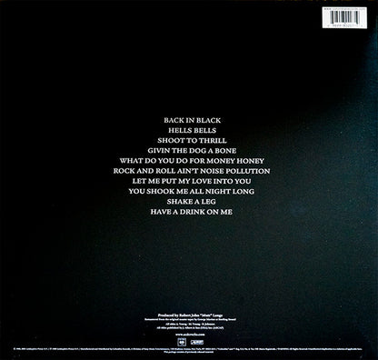 Back In Black (VINYL) | Near Mint (NM) Near Mint (NM) - METAL / USED *NEAR MINT*