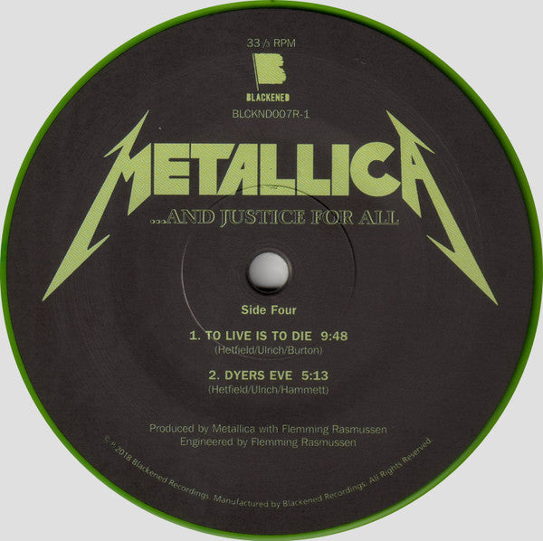 ...And Justice For All (2xVINYL) | Near Mint (NM) Mint (M) - METAL / USED *NEAR MINT*