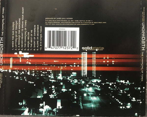 The Changing Of Times (CD) | Near Mint (NM or M-) Near Mint (NM or M-) - METAL / USED *NEAR MINT*