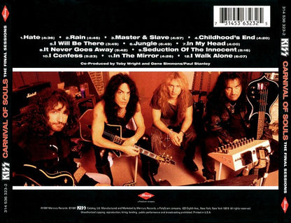 Carnival Of Souls: The Final Sessions (CD) | Near Mint (NM) Near Mint (NM) - METAL / USED *NEAR MINT*