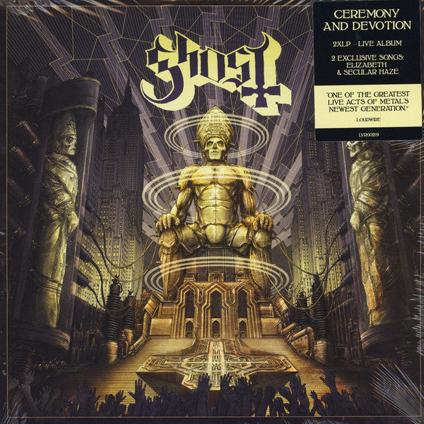 Ceremony And Devotion (VINYL) | Near Mint (NM or M-) Near Mint (NM or M-) - METAL / USED *NEAR MINT*