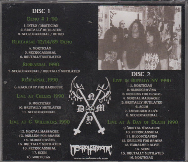 Mortician - Brutally Mutilated (PICTURE VINYL LP HELLS HEADBANGERS HELLS PLP 113 2023) | - METAL / USED *NEAR MINT*