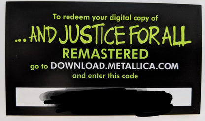 ...And Justice For All (2x VINYL) | Near Mint (NM or M-) - METAL / USED *NEAR MINT*