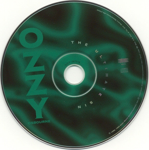 The Ultimate Sin (CD) | Near Mint (NM) Near Mint (NM) - METAL / USED *NEAR MINT*