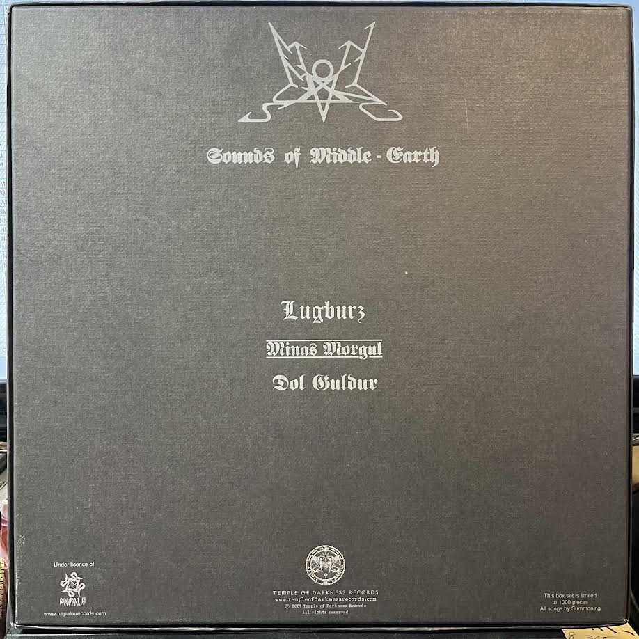 Sounds Of Middle-Earth (5xVINYL BOX) | Near Mint (NM) Near Mint (NM) - METAL / USED *NEAR MINT*