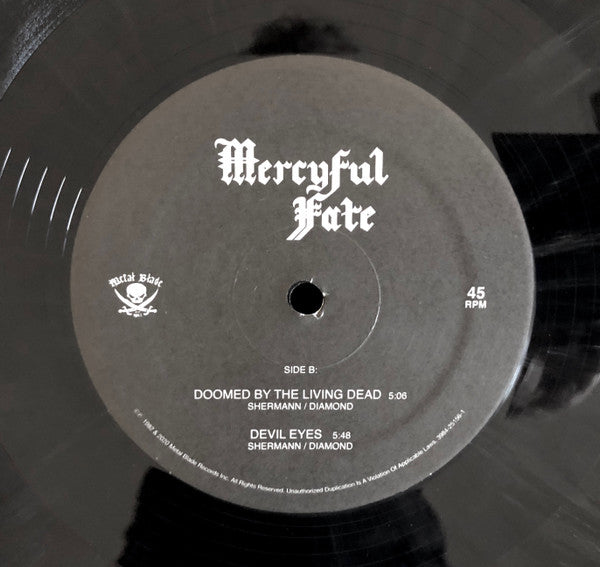 Mercyful Fate - Mercyful Fate (BLACK W WHITE EDGED MARBLE VINYL LP METAL BLADE 039842515618 2020) | Near Mint (NM or M-) Near Mint (NM) - METAL / USED *NEAR MINT*