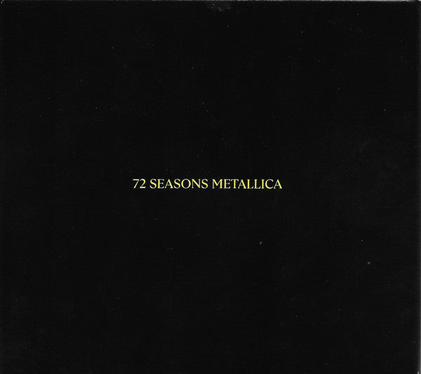 Metallica - 72 Seasons (YELLOW/BLACK SPLATTER VINYL 2xLP BLACKENED BLCKND055-1 APR 14, 2023) | - METAL / USED *NEAR MINT*