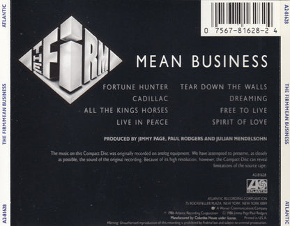 Mean Business (cd) | Near Mint (NM) Excellent (EX) - METAL / USED *NEAR MINT*