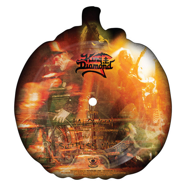 King Diamond - Halloween - Live (SHAPE PICTURE VINYL 7" METAL BLADE 3984-25052-7 2017) | Near Mint (NM or M-) Near Mint (NM) - METAL / USED *NEAR MINT*